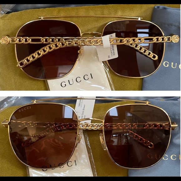 GUCCI GOLD CHAIN- LINK FROM THE CHARM COLLECTION, WITH DETACHABLE CHARMS - Picture 15 of 16